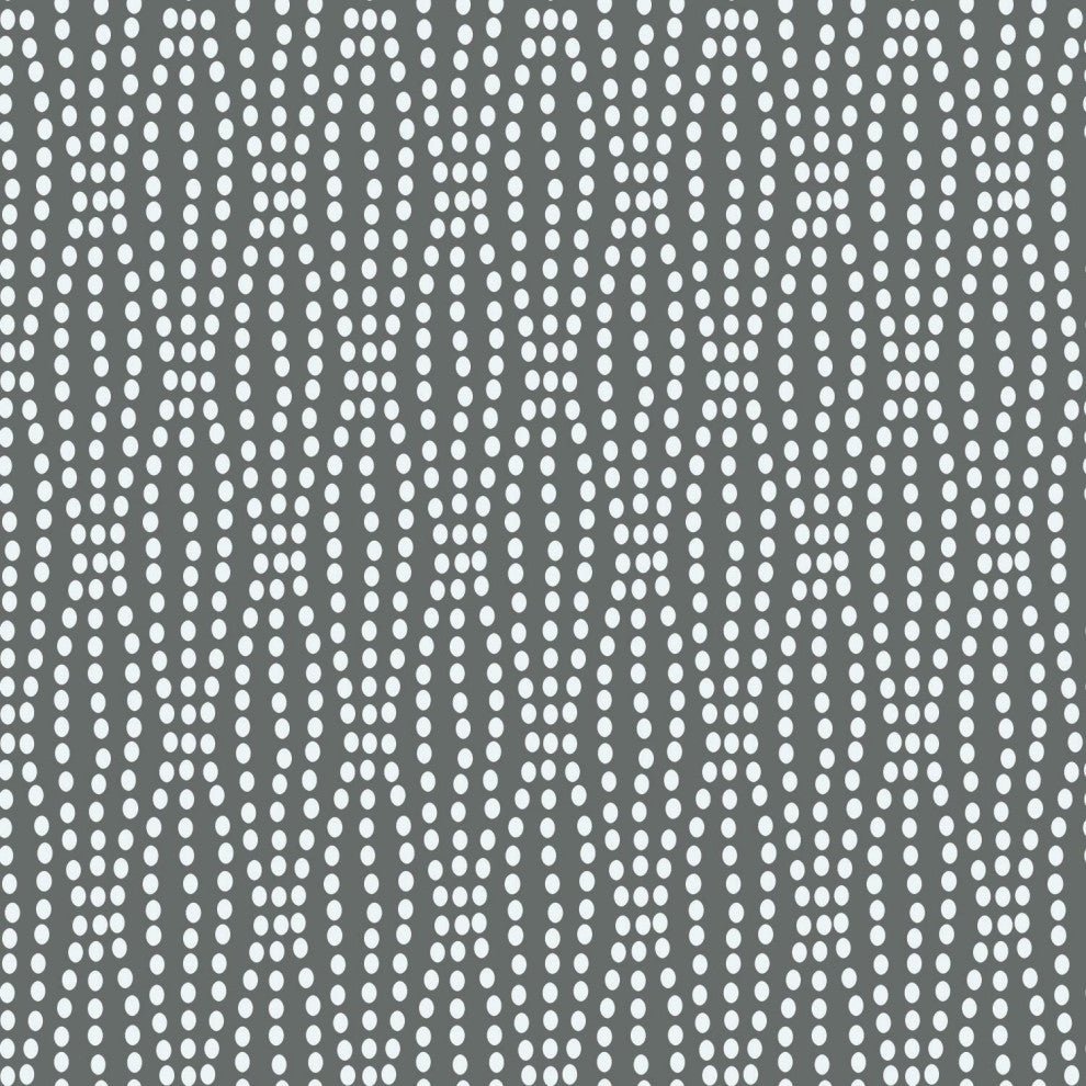 Grey & White Strands Peel & Stick Wallpaper