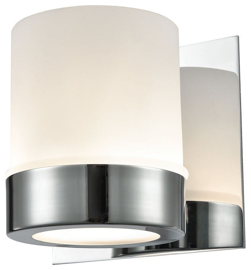 Elk Lighting Mulholland 1 Light Vanity, Chrome