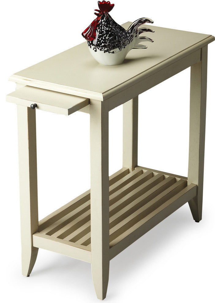Irvine Side Table, White