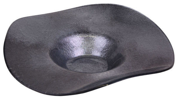 Metallic Bowl, Dark Silver