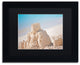 "Sand Castle 1" Framed Art by Yale Gurney, Black, Black, 14"x11"