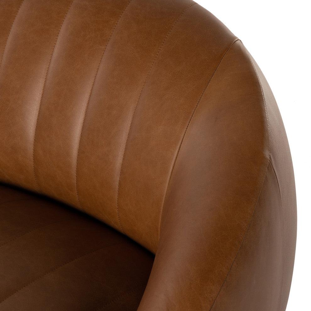 Audie Swivel Chair-Heirloom Sienna
