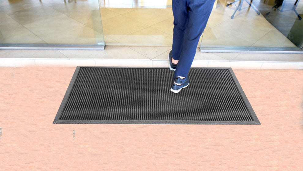 Heavy Duty Rubber Stud Multi-Utility Doormat, 36"x48"