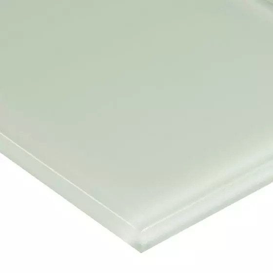 Arctic Ice 4X12 Glass Subway Tile, 10 Sft