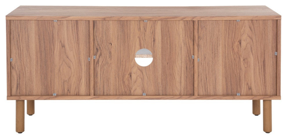 Safavieh Ophelia 2 Door 2 Shelf Media Stand, Oak/Natural