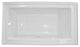 Zen 60"x30" Left Hand Heated Soaking Bath