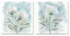 Soft Spring Flower Still Life White Watercolor Florals,12 x 12
