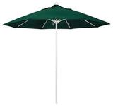 9' Venture Series Patio Umbrella With Sunbrella 1A Forest Green Fabric