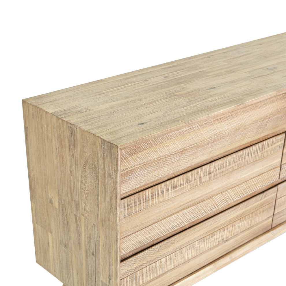 Gia 61"  Wide 6-Drawer Dresser