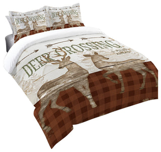 Deer Crossing Queen Comforter