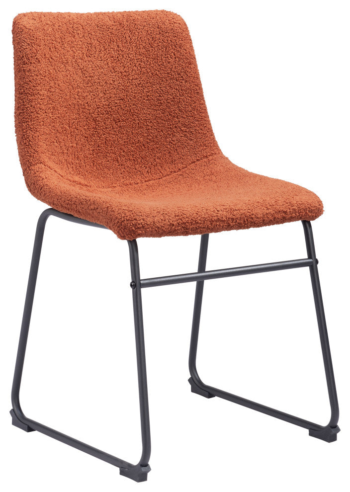 Smart Dining Chair, Set of 2 Burnt Orange
