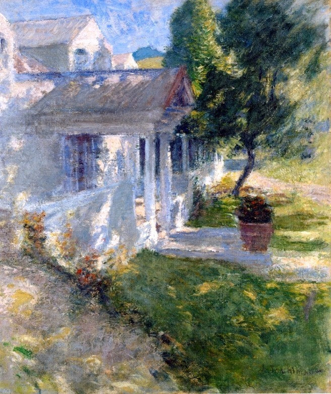 John Twachtman My House, 20"x25" Wall Decal