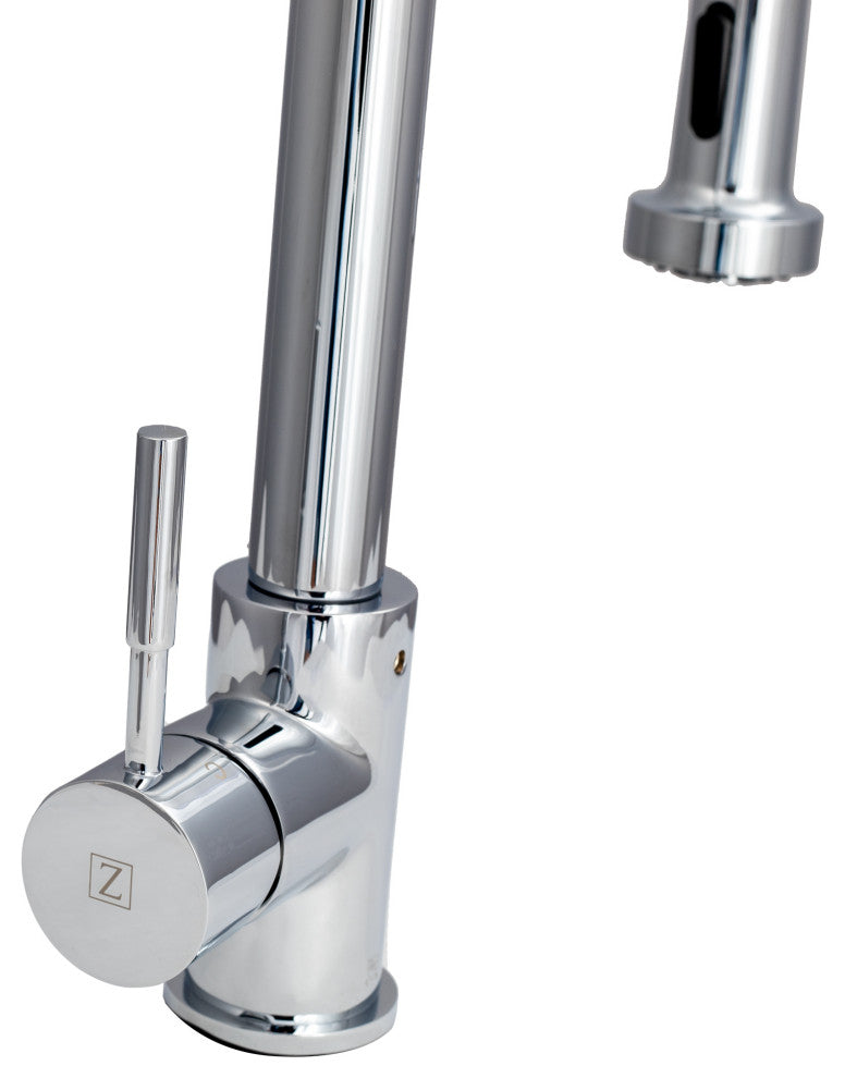 ZLINE Apollo Kitchen Faucet in Chrome (APL-KF-CH)