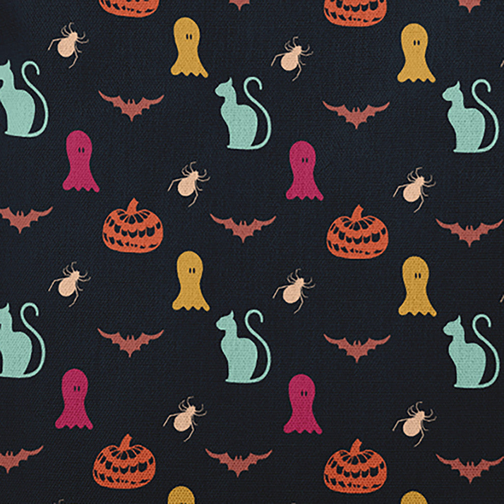 Halloween Critters Accent Pillow, Black, 18"x18"