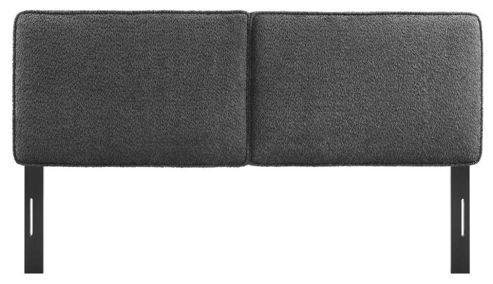 Lindee Boucle Fabric Full Headboard