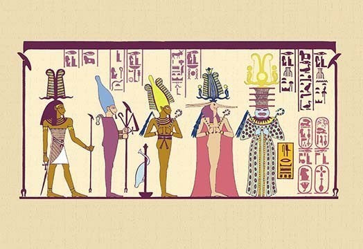 Asar or Osiris- Fine Art Giclee Print 24" x 36"