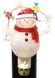Christmas Snowman/Snowflakes Night-Light Plastic Electric Candy 164073