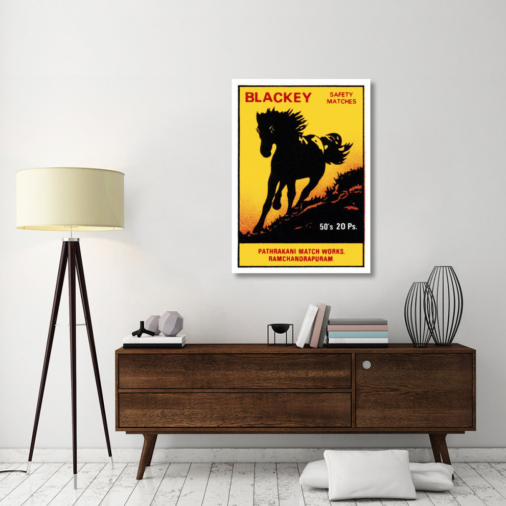 "Blackey Safety Matches" Digital Paper Print by Phillumenart, 33"x46"