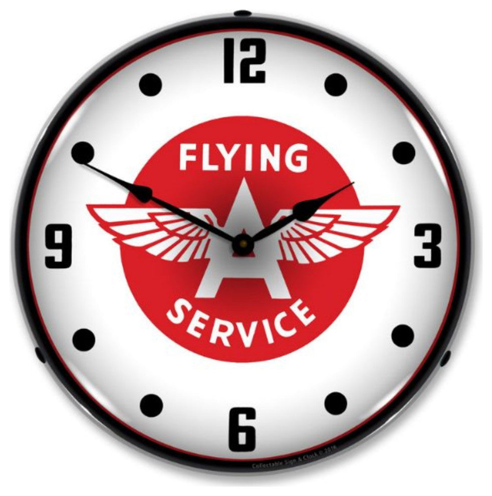 1612690 Flying A Service Clock
