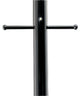Aluminum Post, Black