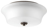 Cascadia 2-Light Flush Mount, Antique Bronze