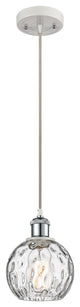 Innovations 516-1P-WPC-G1215-6-LED 1-Light Mini Pendant, White, Polished Chrome