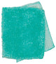 Janey Lynn's Designs 50-2300 Shaggies Dish Cloth With Scrubber, Spicy Spearmint