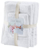 Clean Spaces Nurture Sustainable Antimicrobial Bath Towel 6 Piece Set, White