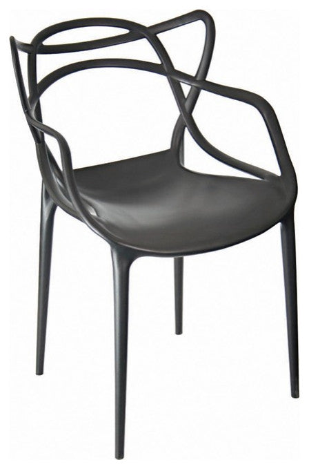 Master Chair, Set of 2, Black