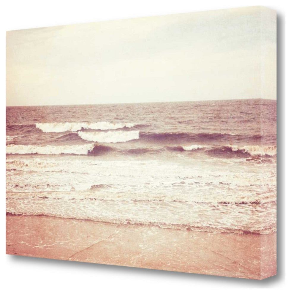 Vintage Ocean View 2 Giclee Wrap Canvas Wall Art