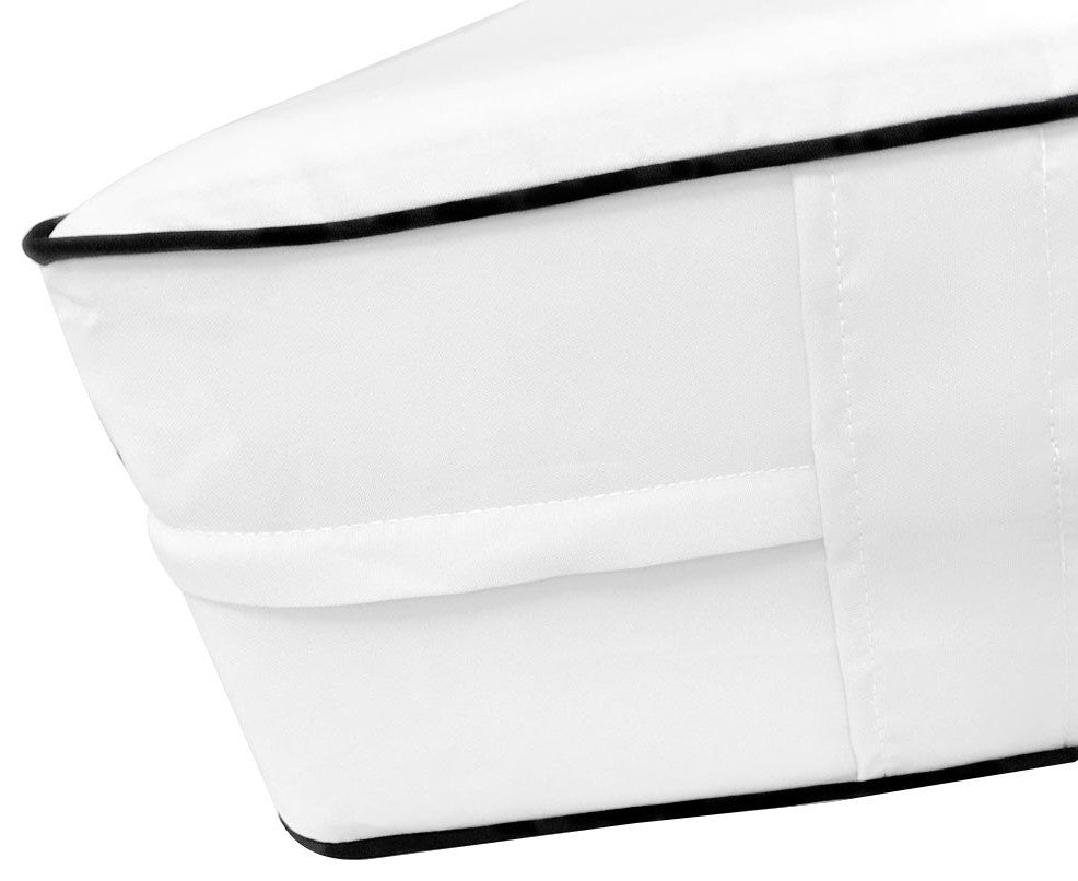 Contrast Pipe 8" Twin Size 75x39x8 Daybed Fitted Sheet Slip Cover Only -AD106