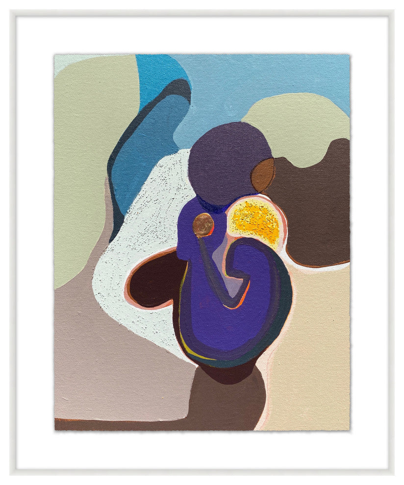 Colliding Shapes 2, Giclee Reproduction Artwork