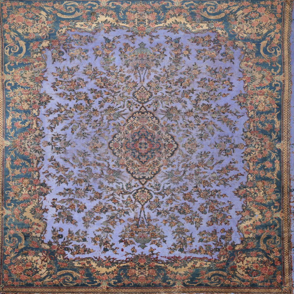 Ahgly Company Indoor Square Traditional Area Rugs, 7' Square