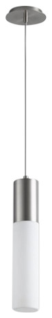 Magnum Pendant Light in Satin Nickel