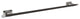 Amerock Esquire Contemporary Towel Bar, Brushed Nickel/Oil-Rubbed Bronze, 24" Ce