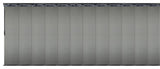 Lucienne 12-Panel Track Extendable Vertical Blinds 140-260"W