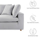 Modular Sectional Deep Sofa Set, Gray, Fabric, Modern, Lounge Hospitality