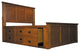 Mission Hill Captains Bed, Harvest, King