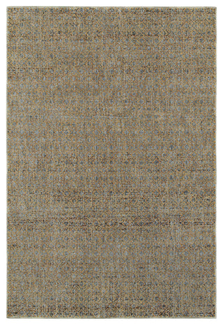 Aegina Diamonds Blue/Gold Area Rug, 3'3"x5'2"