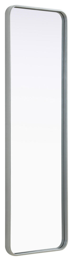 Elegant Lighting MR8A1860 Remy 18"W x 60"H Rectangular Flat - Silver