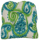 19" U-Shaped Dining Chair Cushions, Set of 4, Sorista Teal