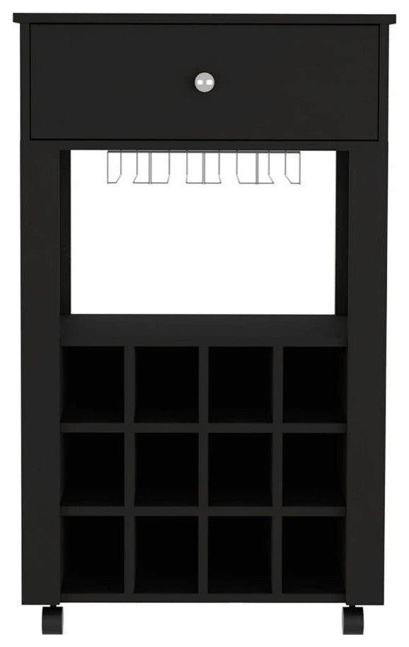 Ace Bar Cart, Black