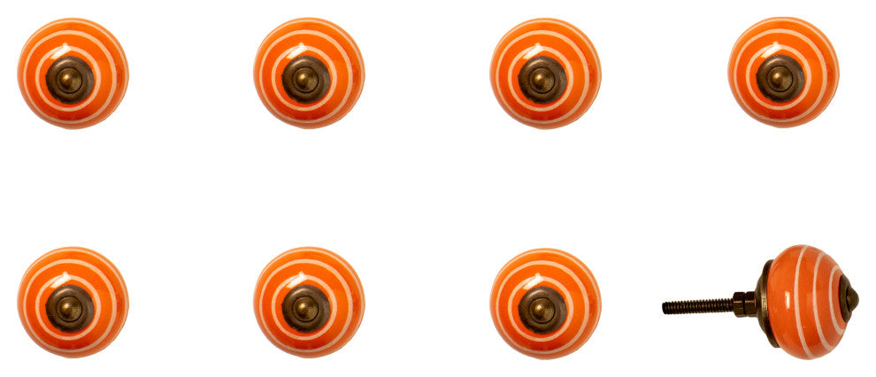 Knob-It 8-Pack, Orange
