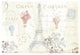 "Lighthearted in Paris I" Digital Paper Print by Katie Pertiet, 26"x18"
