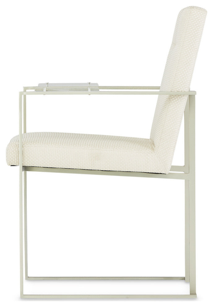 Laguna Ridge Arm Chair - Brushed Silver