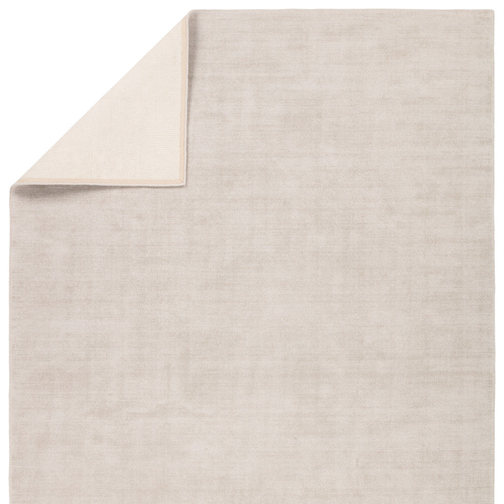 Jaipur Living Arcus FTR01 Handmade Solid Cream Area Rug, 9'x12'