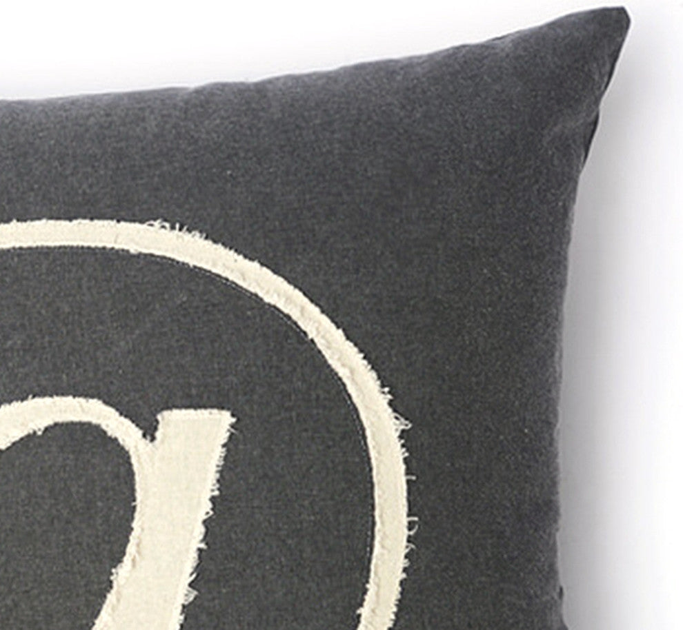 At Sign Decorative Pillow