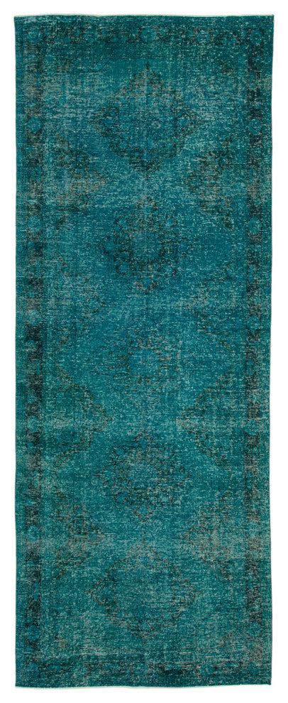 Rug N Carpet - Handwoven Oriental 4' 8" x 12' 2" Vintage Runner Rug