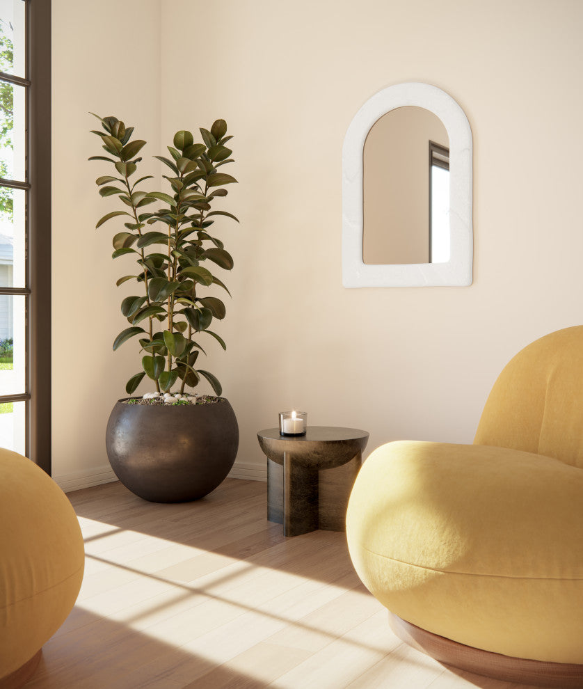 Thea Mediterranean Arched Mirror, 24x35