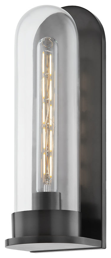Irwin 1-Light Sconce, Distressed Bronze